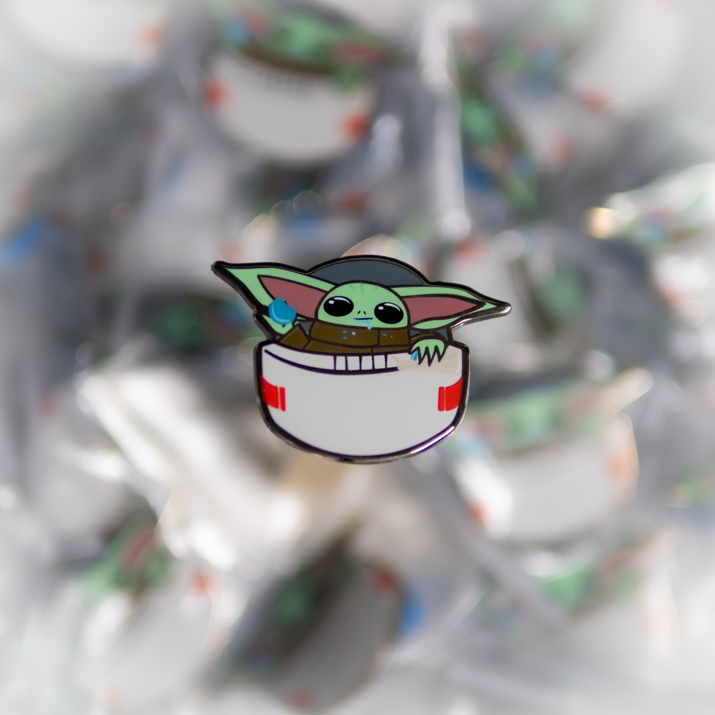 Tasty Space Cookies Hard Enamel Pin