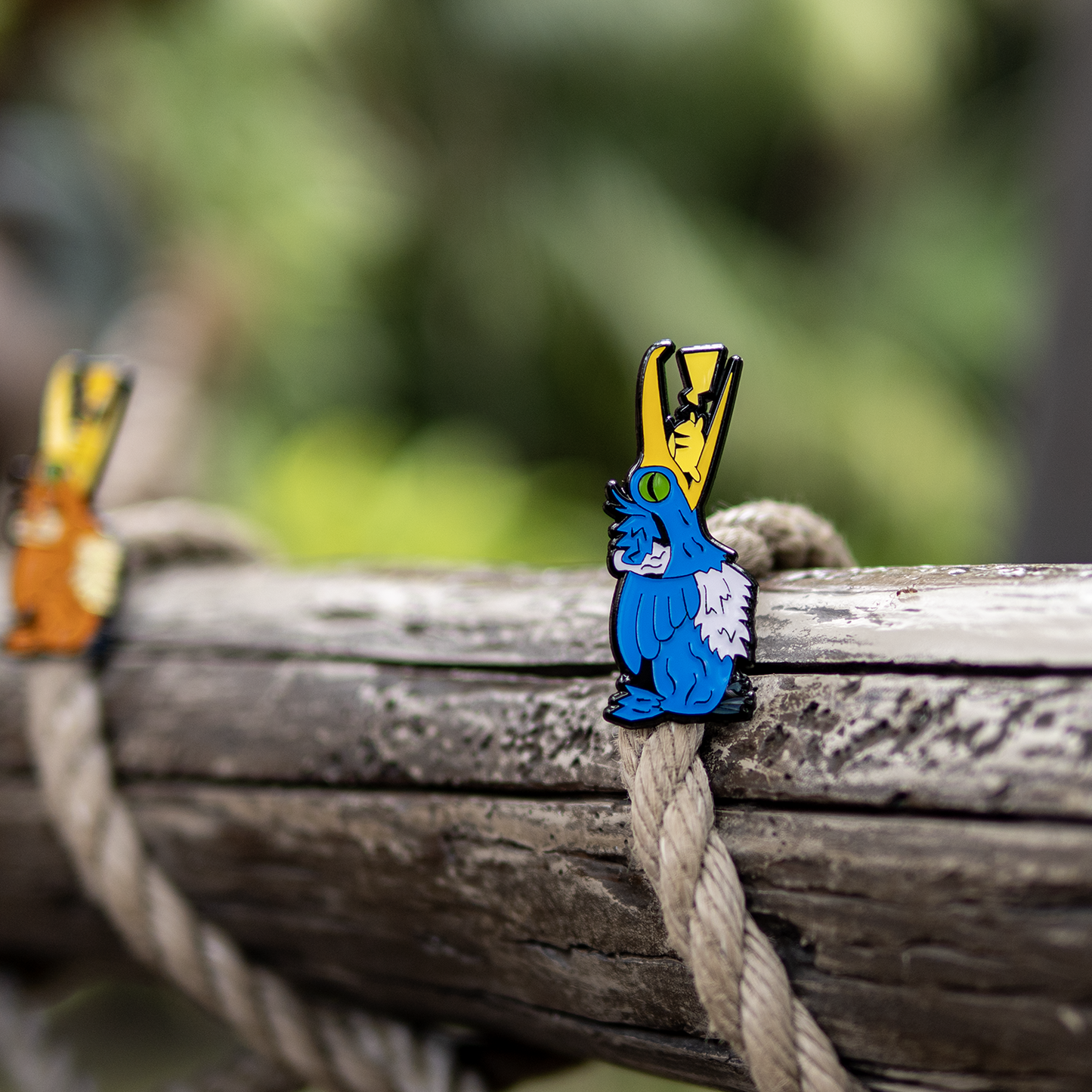 Gurgling Bird Pokémug Tiki Mug Pin