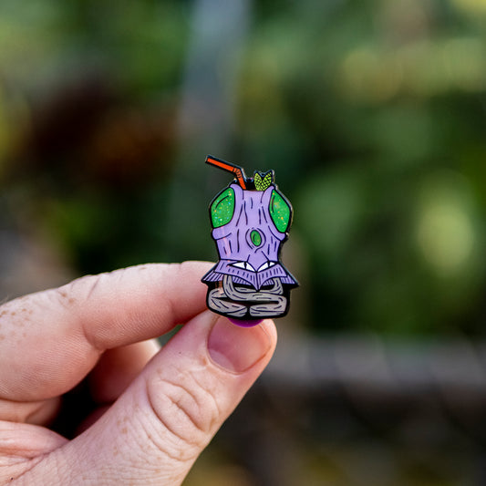 Tenta Cooler Pokémug Tiki Mug Pin (Shiny Variant)