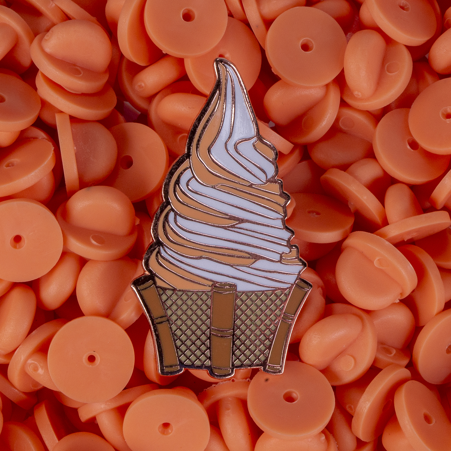 Orange Vanilla "Citrus Swirl" Tiki Whip Pin