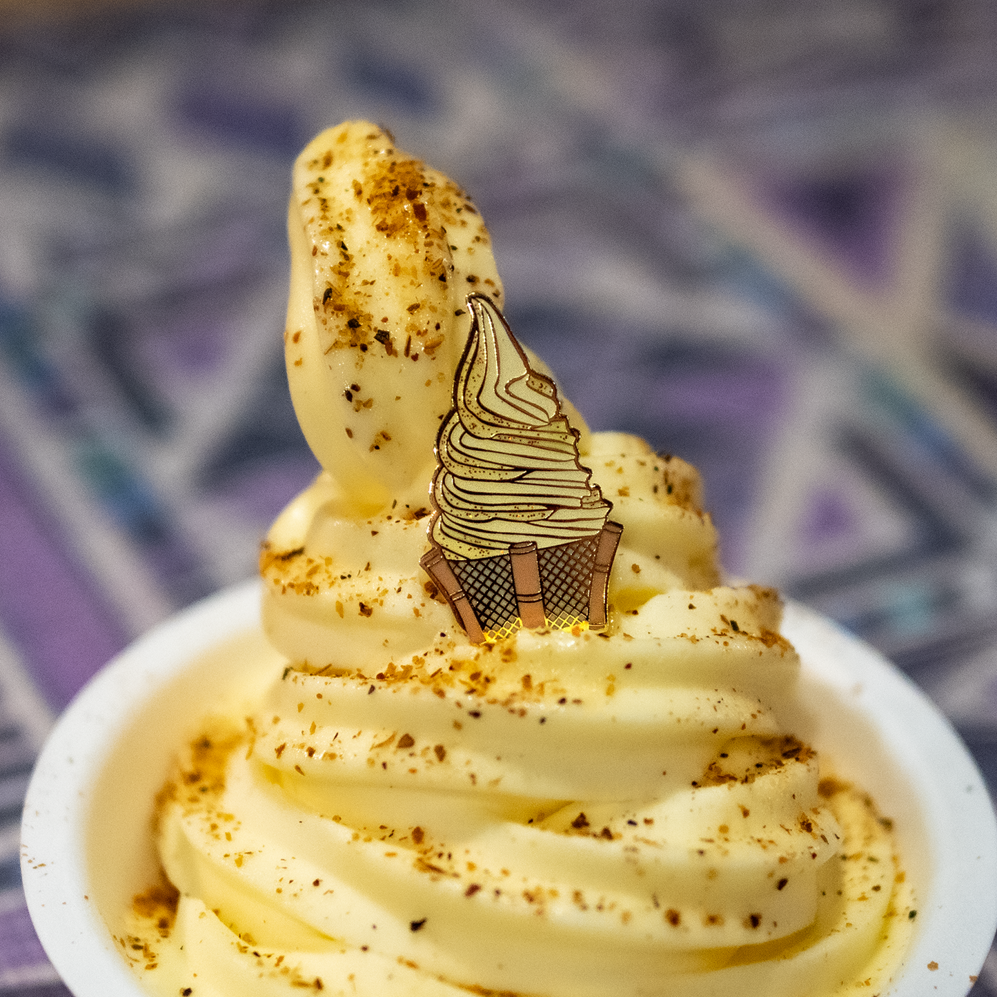 Pineapple Tiki Whip Pin (Red Glitter Chili Lime Powder Variant)