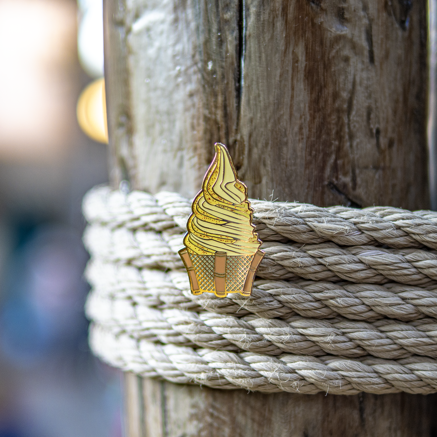 Pineapple Tiki Whip Pin (Red Glitter Chili Lime Powder Variant)