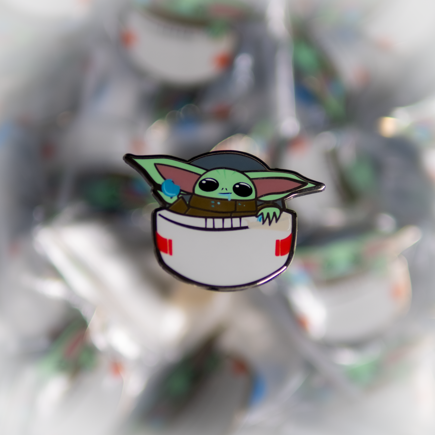 Tasty Space Cookies Hard Enamel Pin