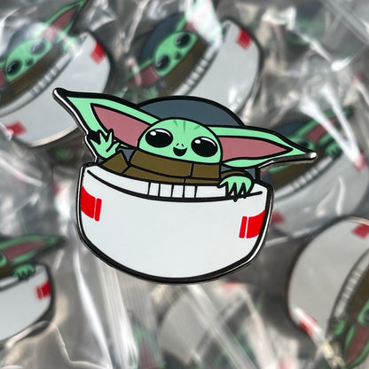 The Bounty Hunter's Child Hard Enamel Pin