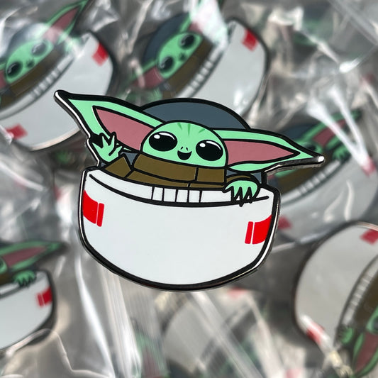 The Bounty Hunter's Child Hard Enamel Pin