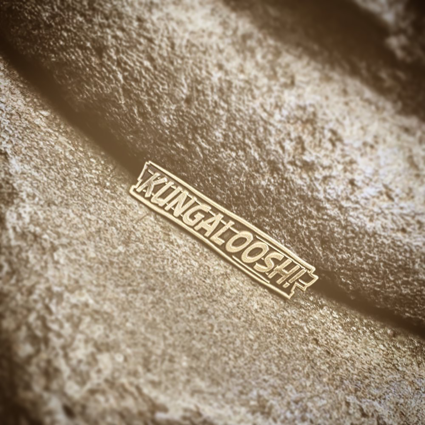 Kungaloosh! Adventurers' Club Greeting Die-Struck Pin (Bronze)