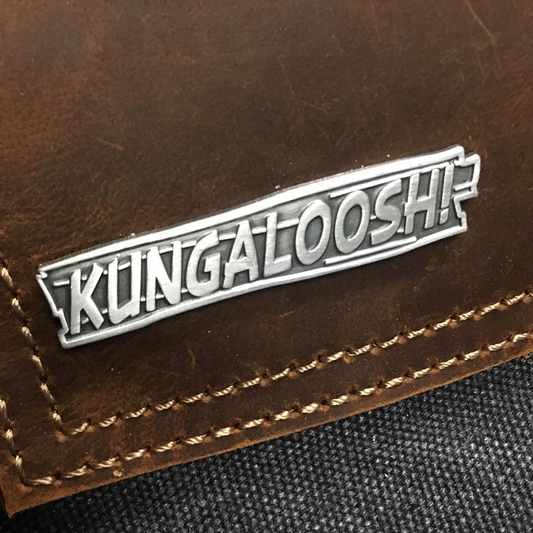 Kungaloosh! Adventurers' Club Greeting Die-Struck Pin (Silver)
