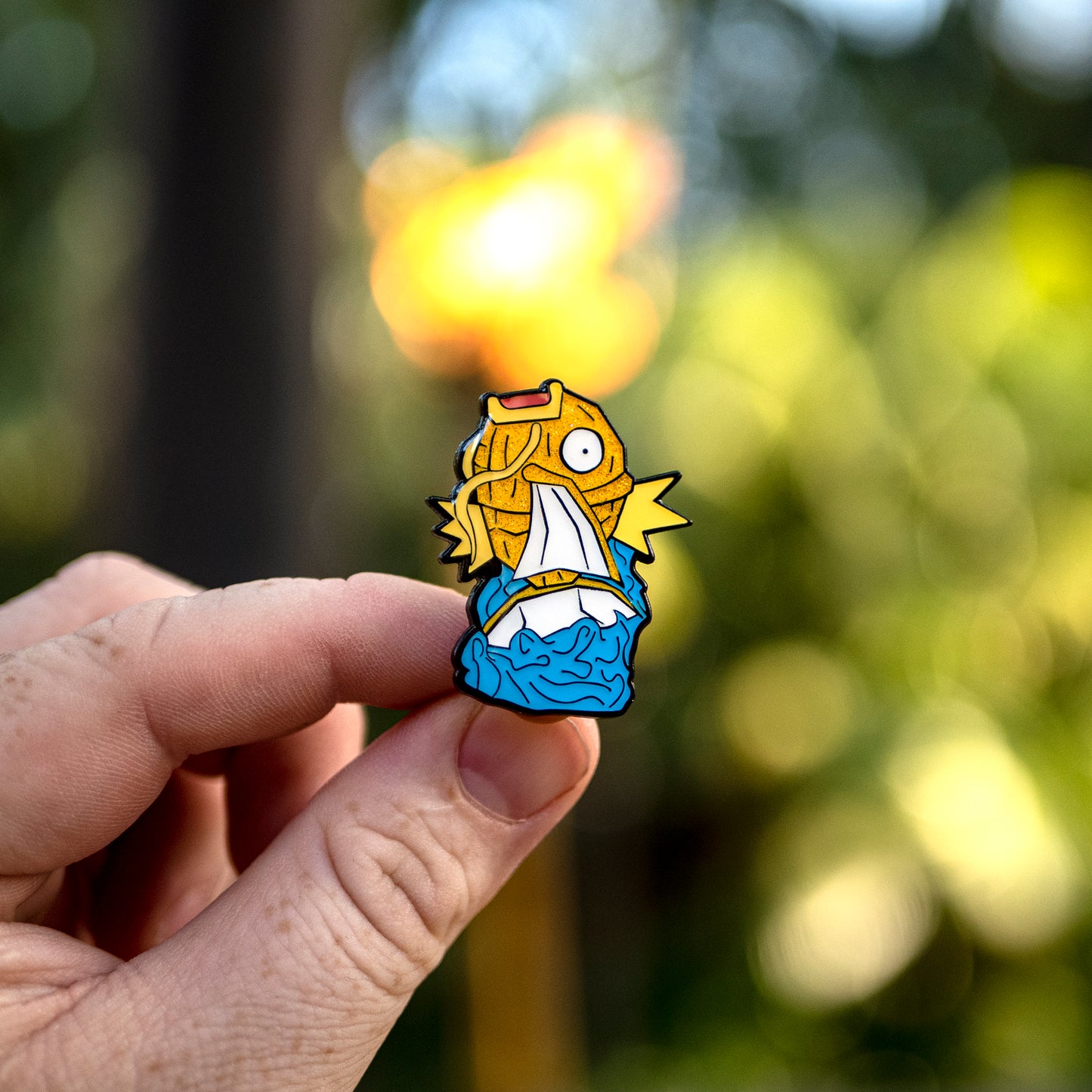 Karp Reviver Pokémug Tiki Mug Pin (Shiny Variant)