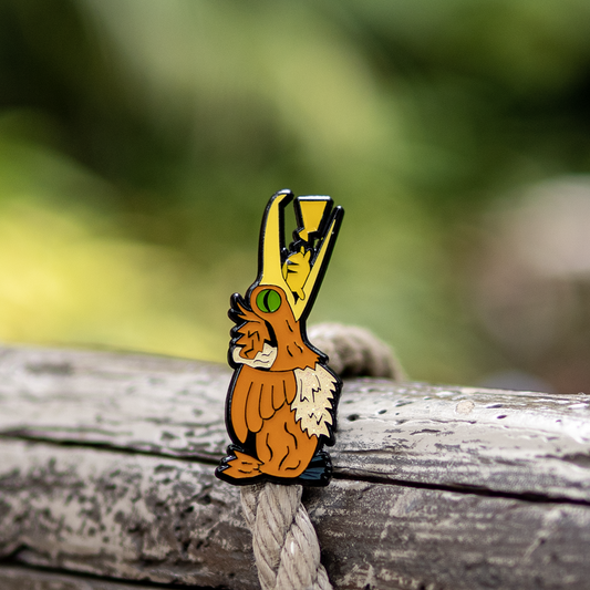 Gurgling Bird Pokémug Tiki Mug Pin (Shiny Variant)