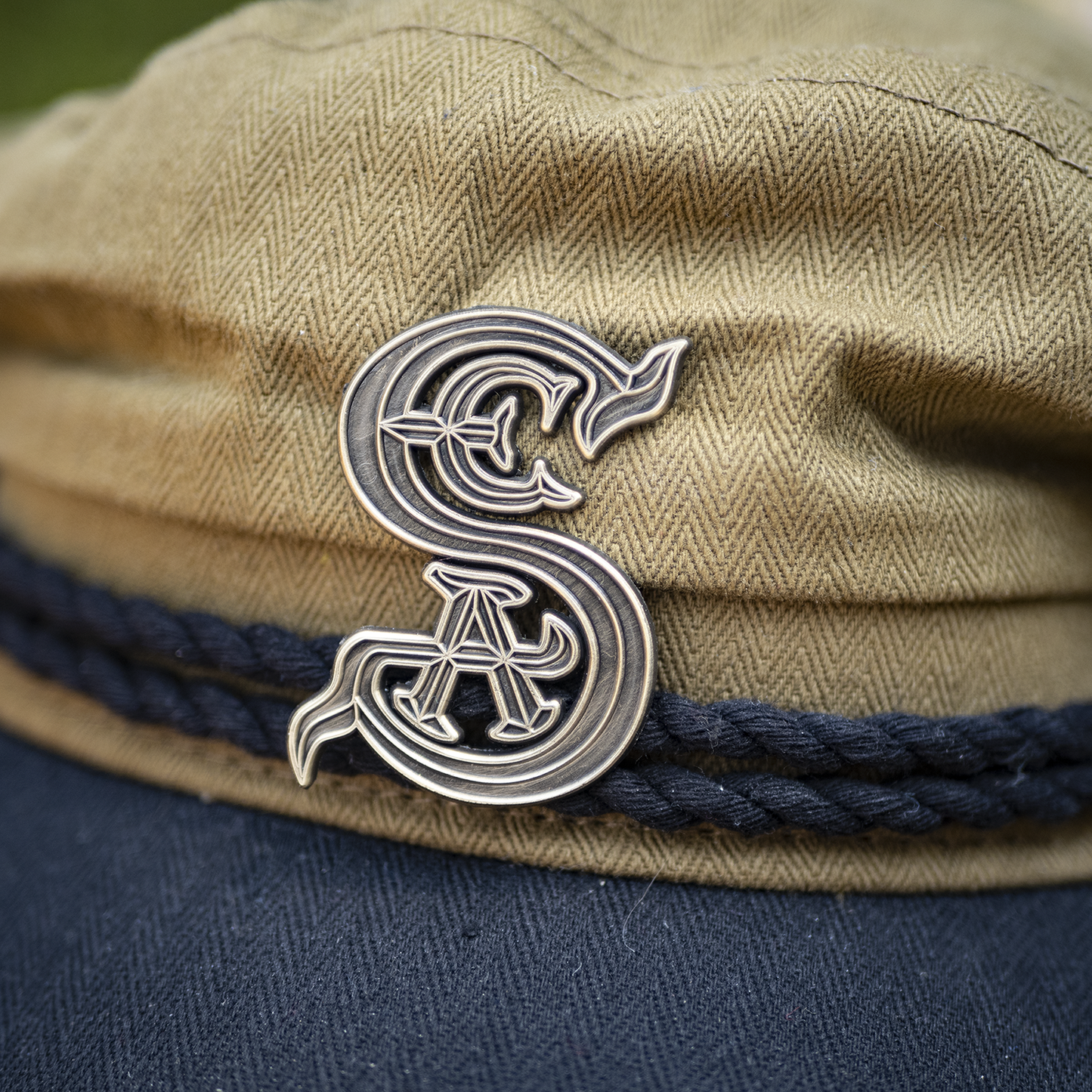 Society of Explorers and Adventurers "S.E.A." Emblem Pin (Bronze)
