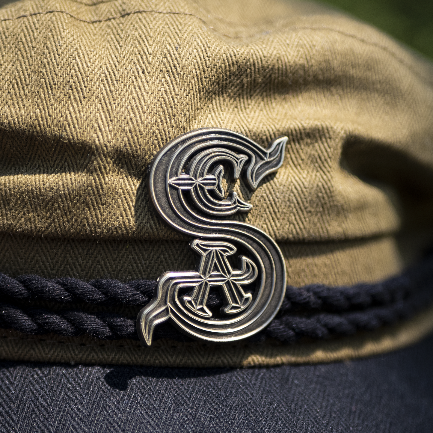 Society of Explorers and Adventurers "S.E.A." Emblem Pin (Bronze)