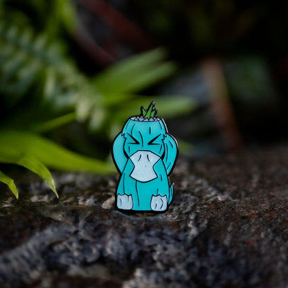Psyuffering Duck Pokémug Tiki Mug Pin (Shiny Variant)