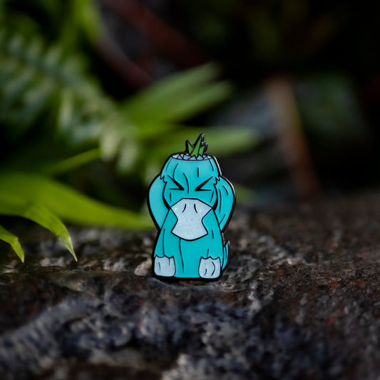 Psyuffering Duck Pokémug Tiki Mug Pin (Shiny Variant)