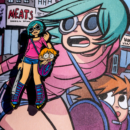 Battle Ramona W/Purse Scott Pin (Blue Hair Edition)