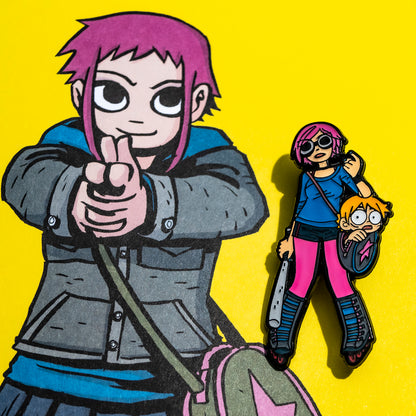 Battle Ramona W/Purse Scott Pin (Pink Hair Edition)
