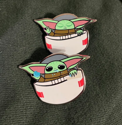 Do The Magic Hand Thing Kid Hard Enamel Pin