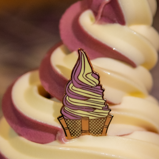 Cherry Pineapple Swirl Tiki Whip Pin