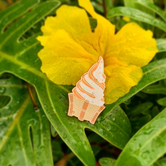 Orange Vanilla "Citrus Swirl" Tiki Whip Pin