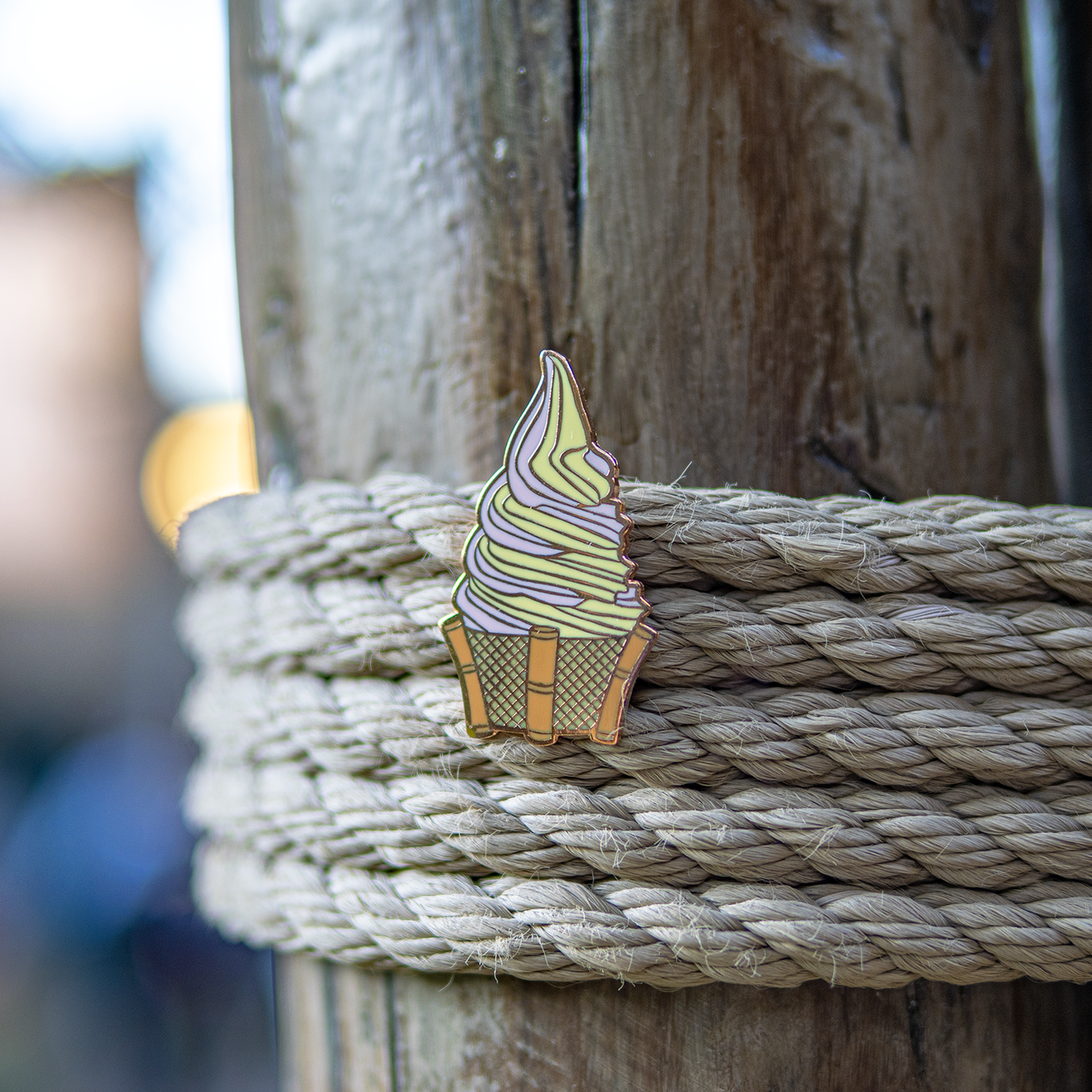 Strawberry (or Watermelon) Pineapple Swirl Tiki Whip Pin
