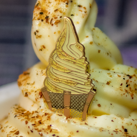 Pineapple Tiki Whip Pin (Red Glitter Chili Lime Powder Variant)